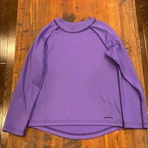 Kids Patagonia thermal long sleeve top
